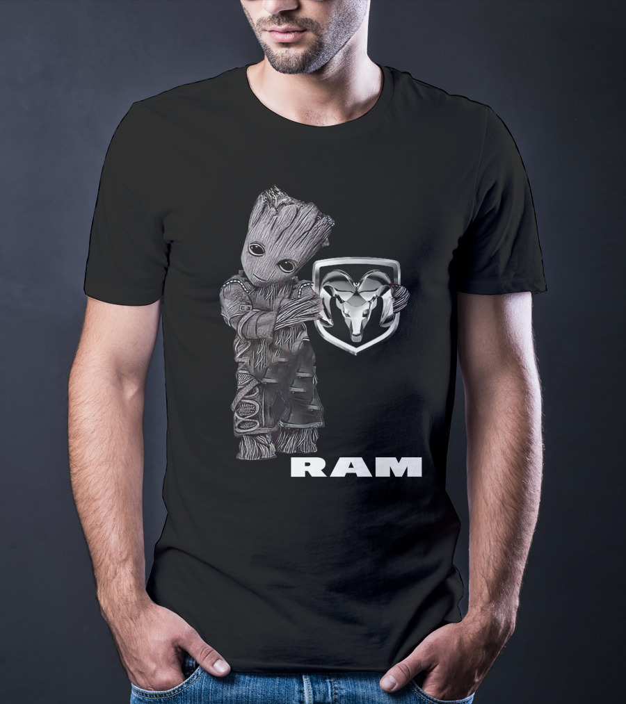 Ram Groot Crossover With Iconic Ram T-Shirt