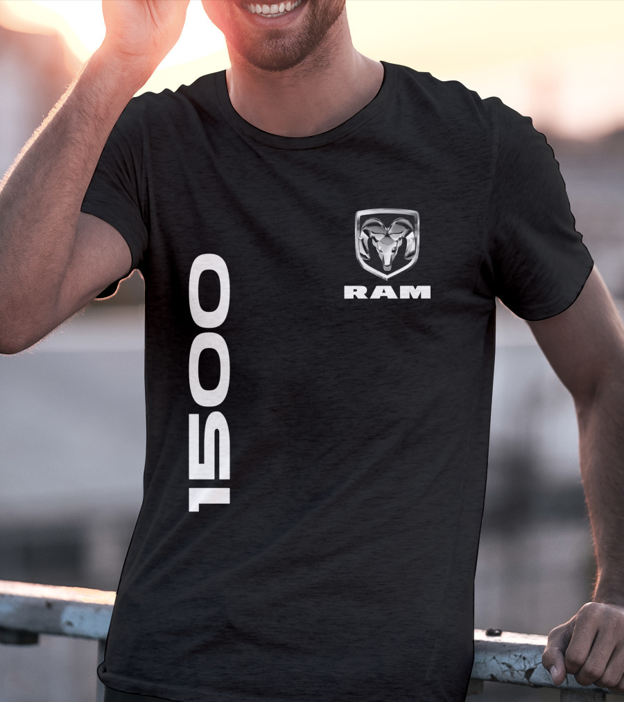 Ram 1500 Logo Truck Brand Identity T-Shirt