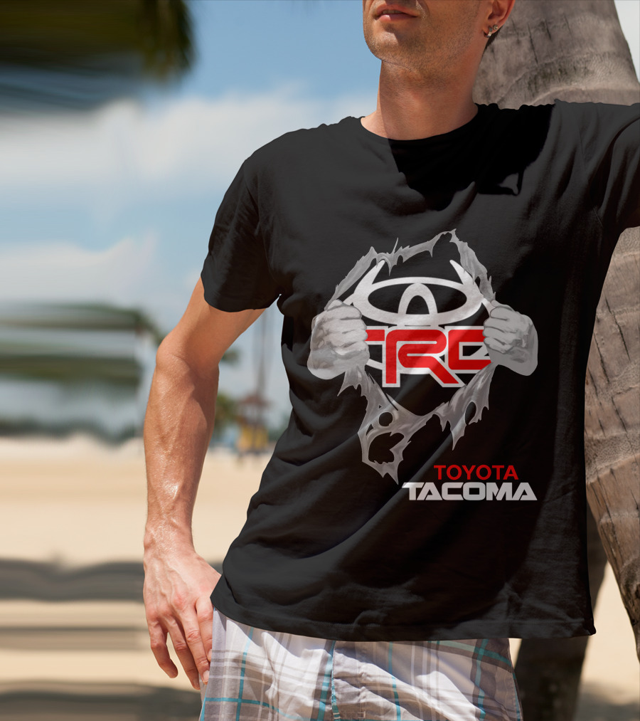 Toyota Tacoma Trd Logo Tear T-Shirt