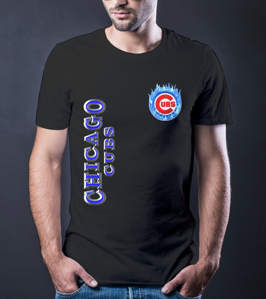 Chicago Cubs 03 Flame T-Shirt