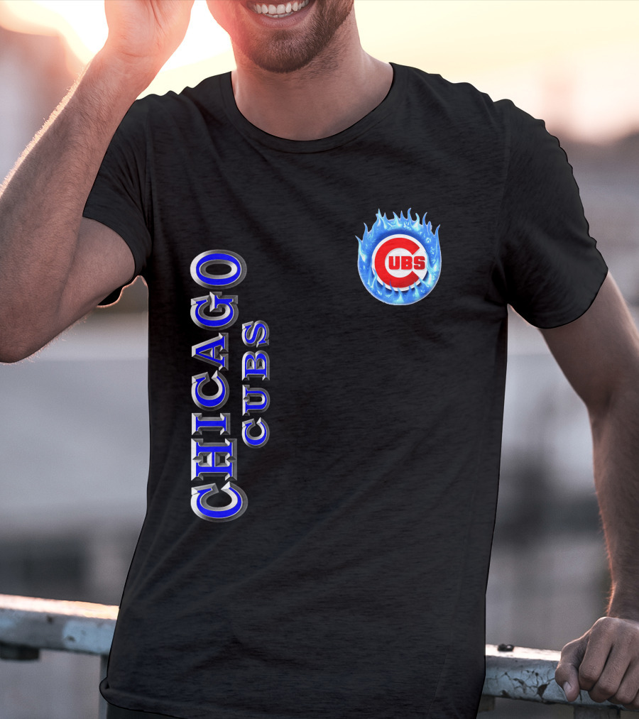 Chicago Cubs 03 Flame T-Shirt