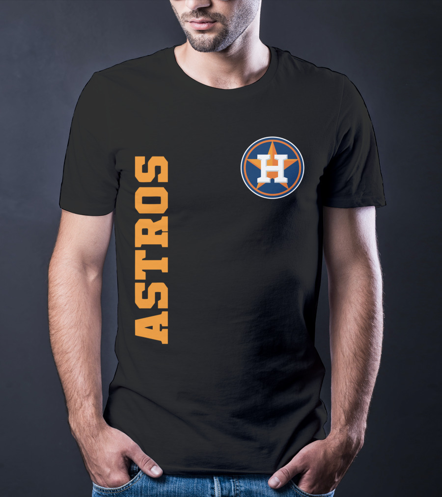 Astros Houston Logo Vertical T-Shirt