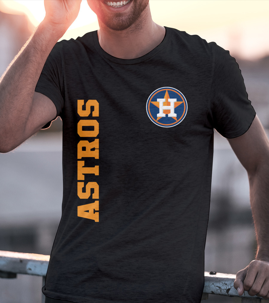 Astros Houston Logo Vertical T-Shirt