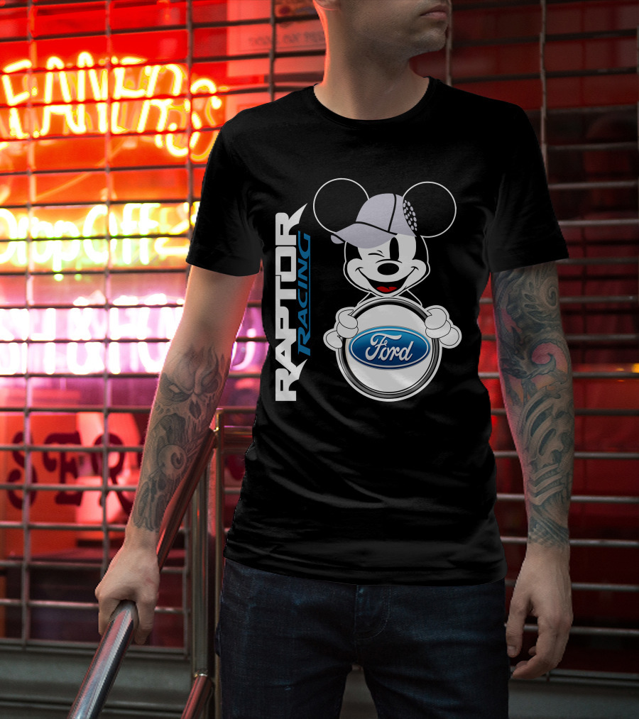 Raptor Racing Ford Mickey Mouse T-Shirt