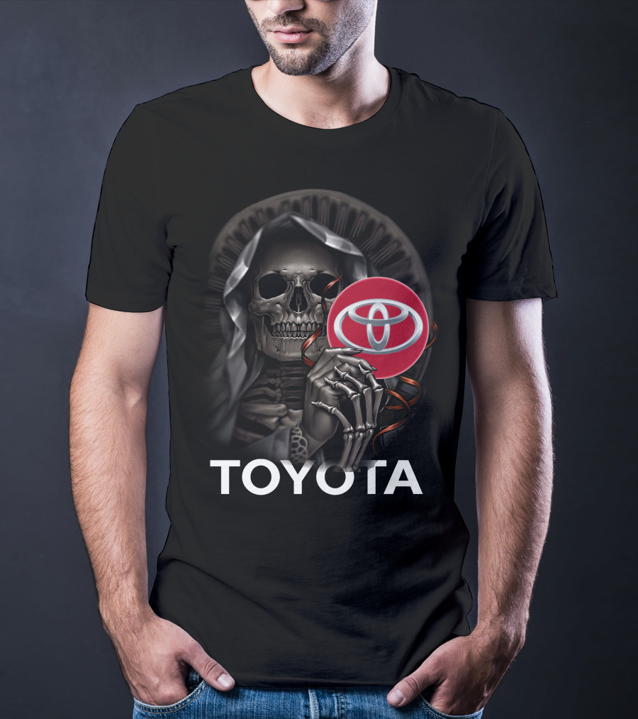 Toyota Grim Reaper Skeleton Holding T-Shirt