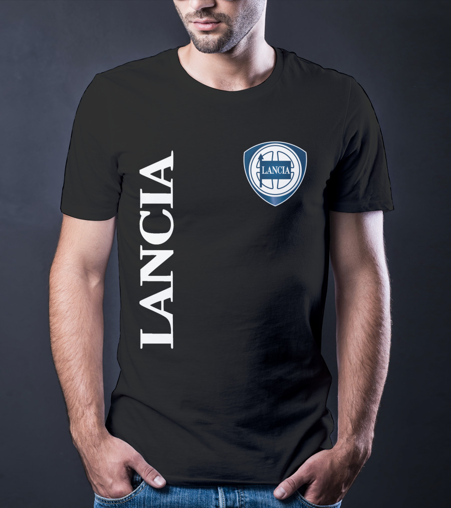 Lancia Shield Logo Vertical T-Shirt