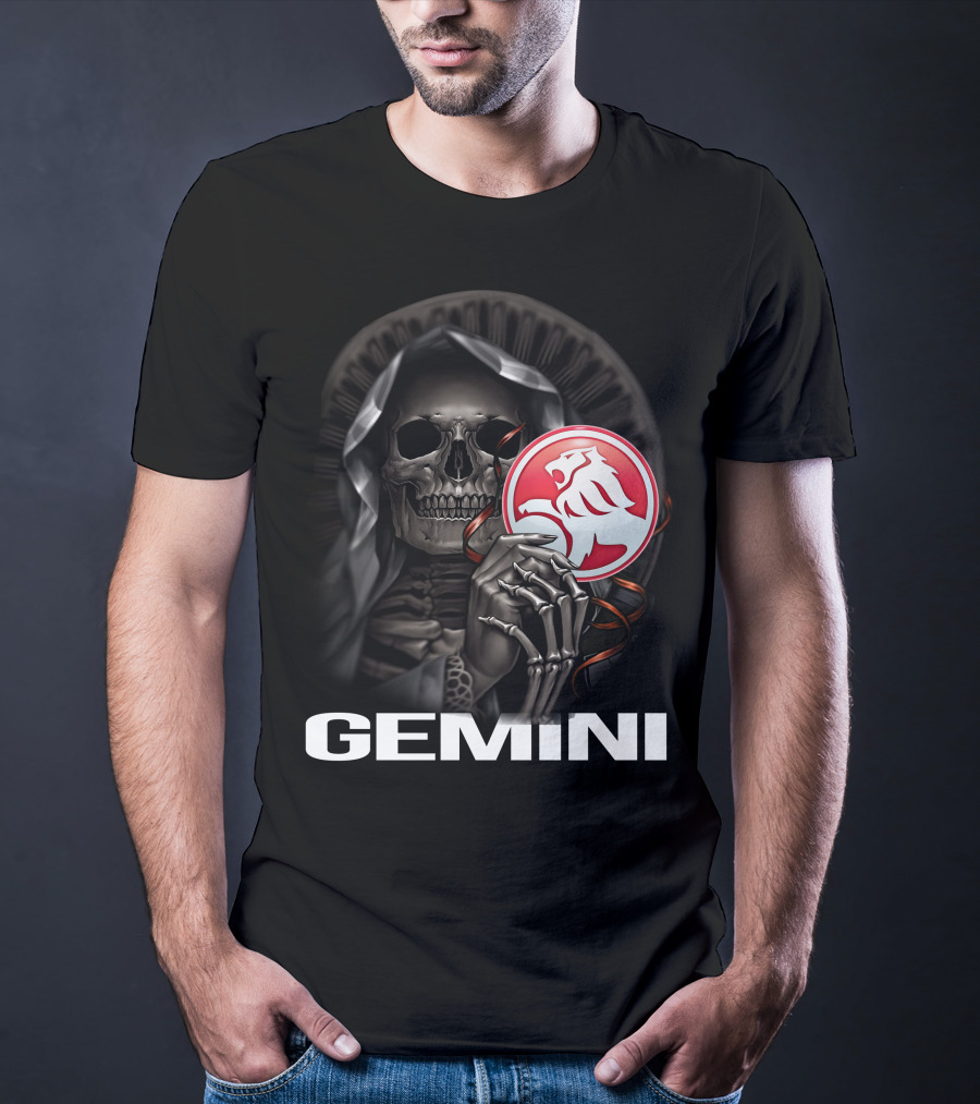 Gemini 18 Grim Reaper Holding Holden T-Shirt