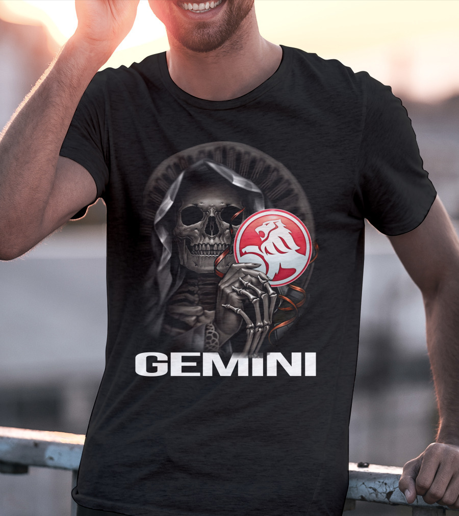 Gemini 18 Grim Reaper Holding Holden T-Shirt