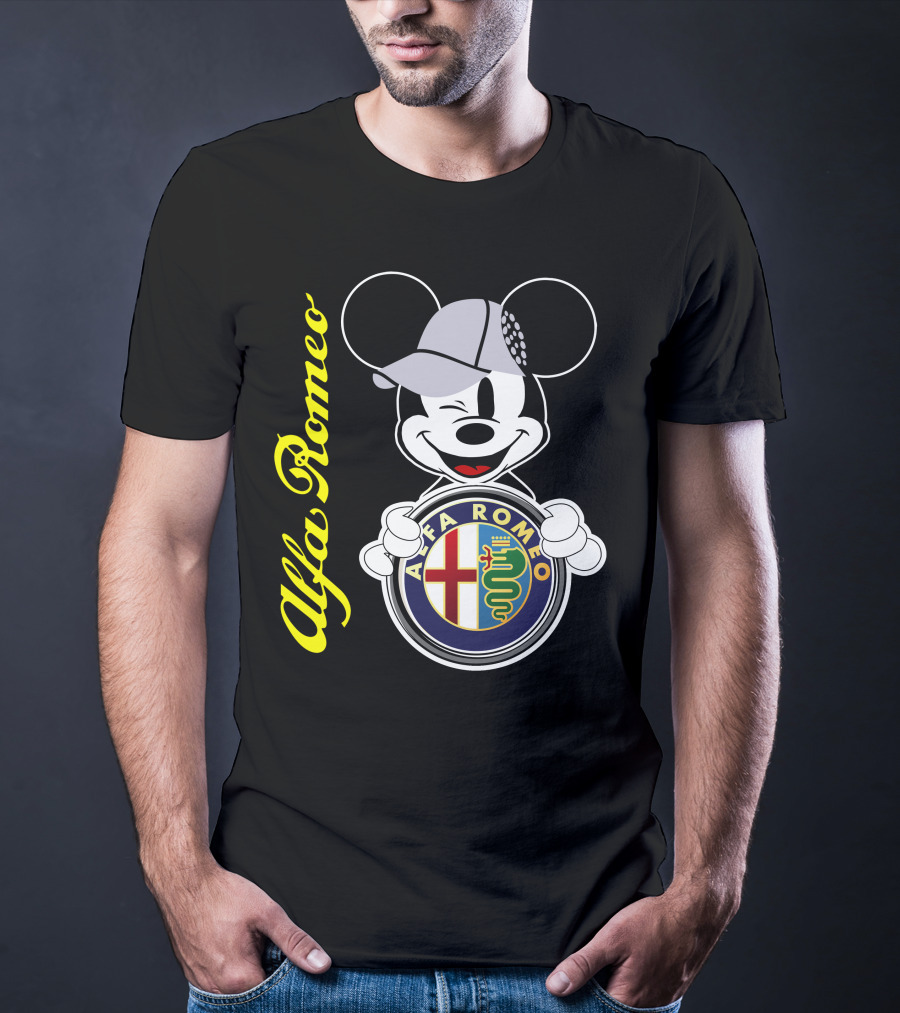 Alfa Romeo Mickey Mouse T-Shirt