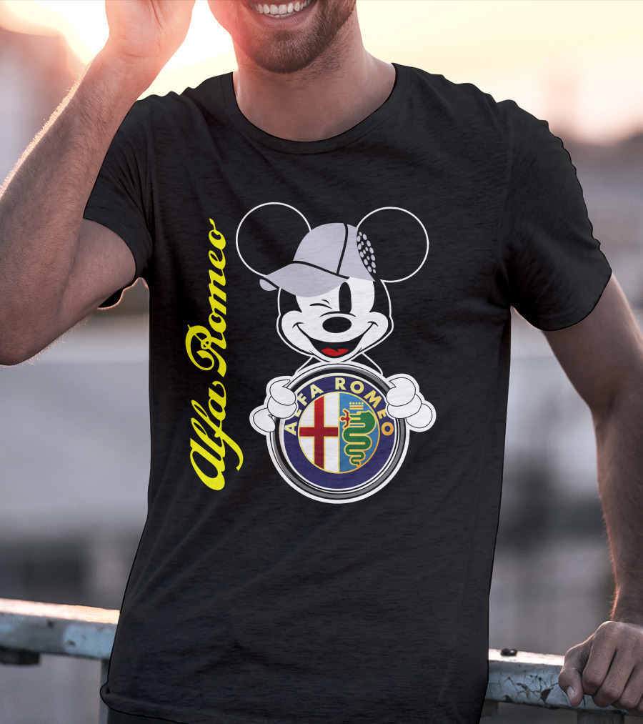Alfa Romeo Mickey Mouse T-Shirt