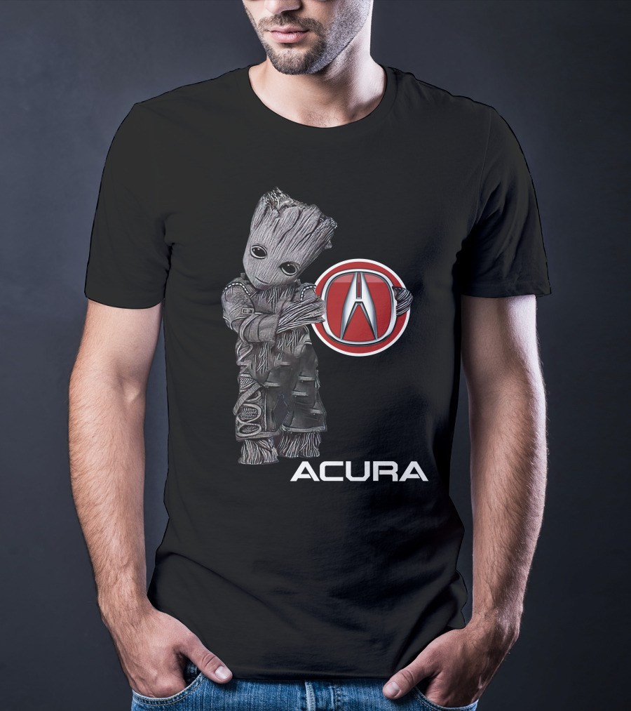 Acura Groot Holding Car T-Shirt