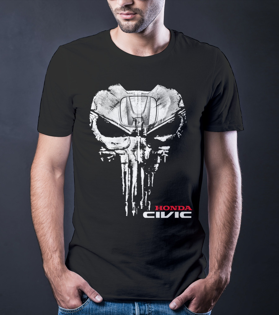 Honda Civic Skull T-Shirt