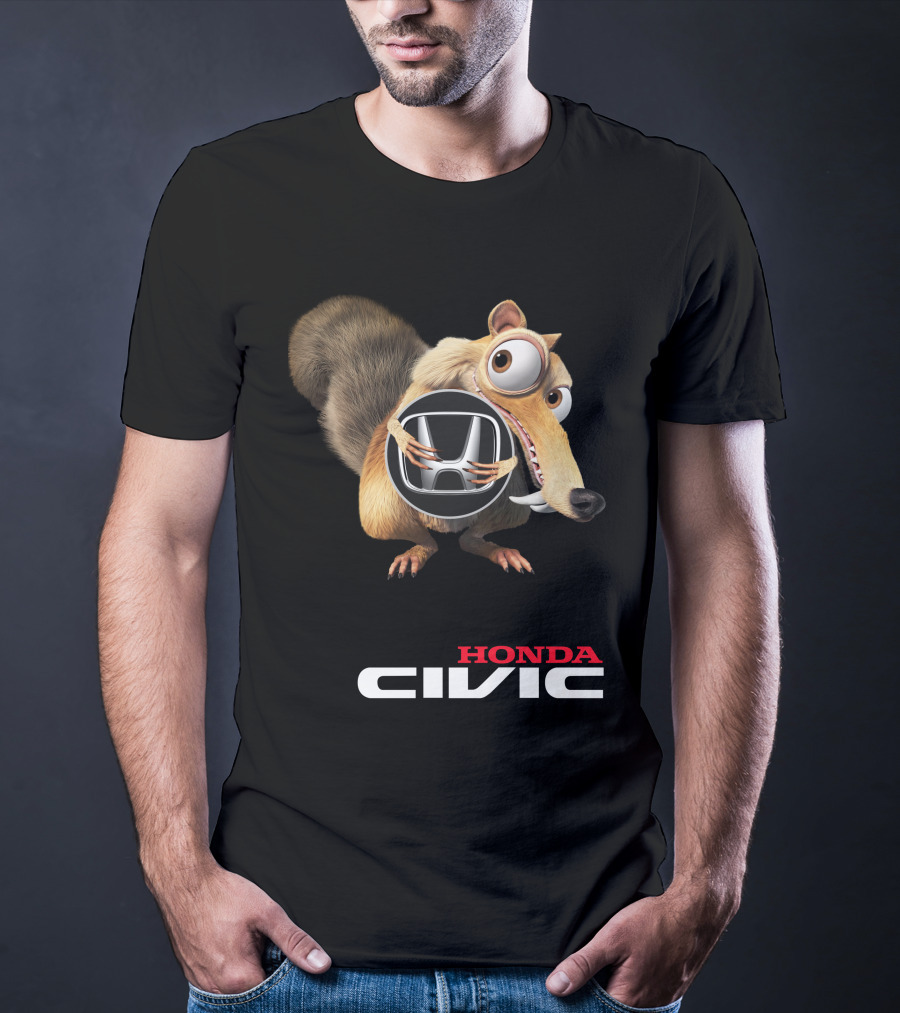 Honda Civic 04 Scrat T-Shirt