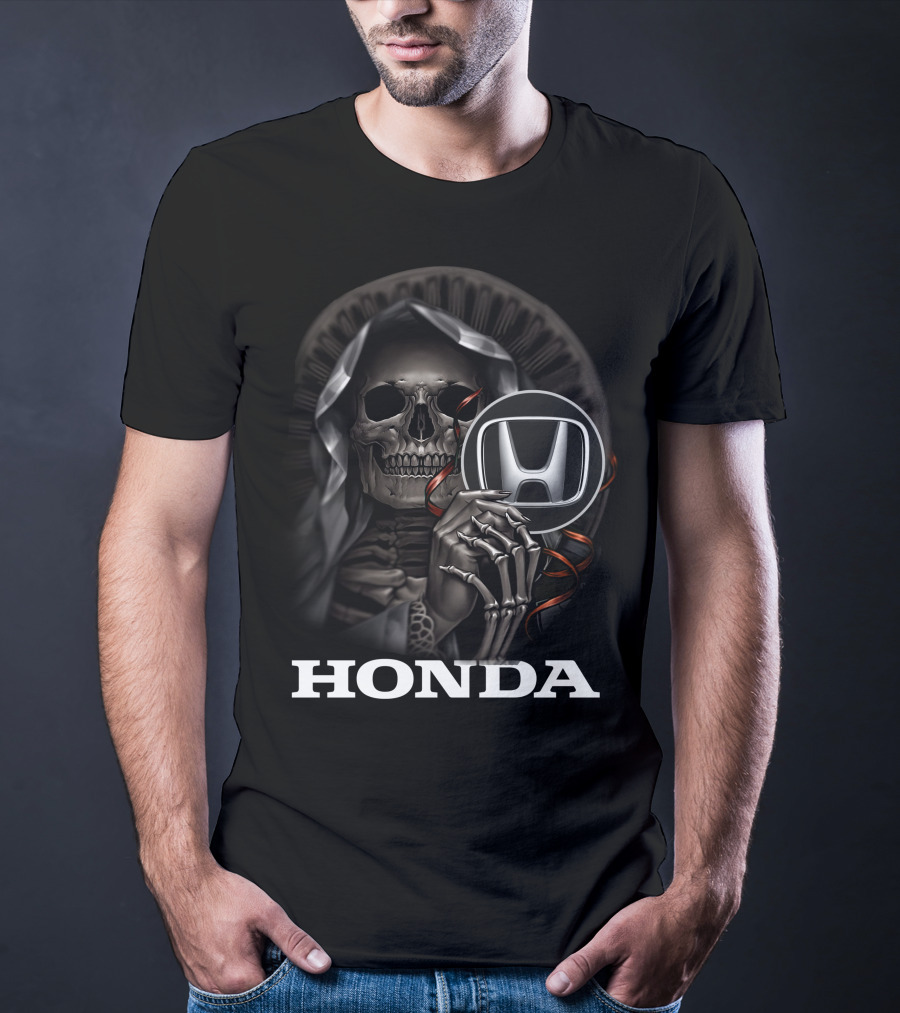 Honda Skull Reaper Holding T-Shirt