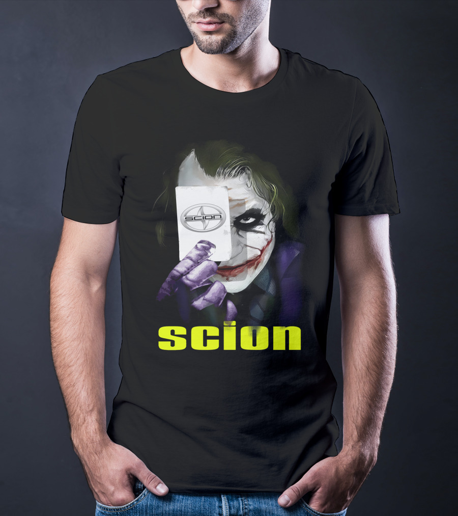 Scion Joker Card With Iconic Clown Face T-Shirt