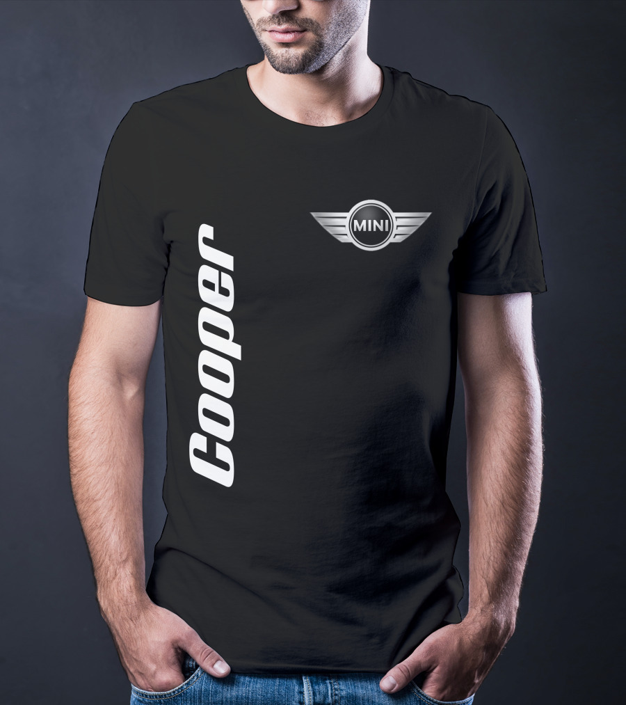 Mini Cooper Logo Vertical T-Shirt