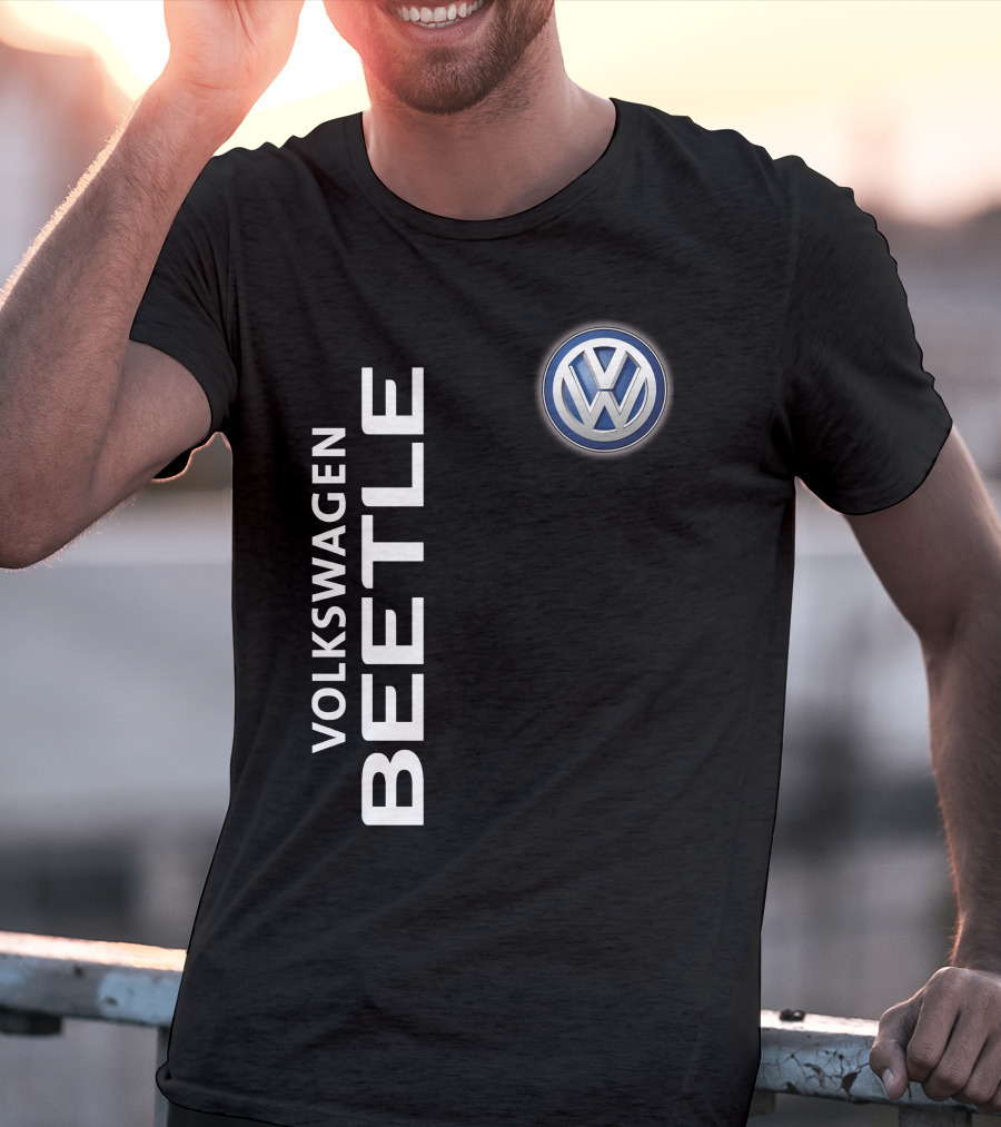 Volkswagen Beetle Vw Logo Classic Car T-Shirt