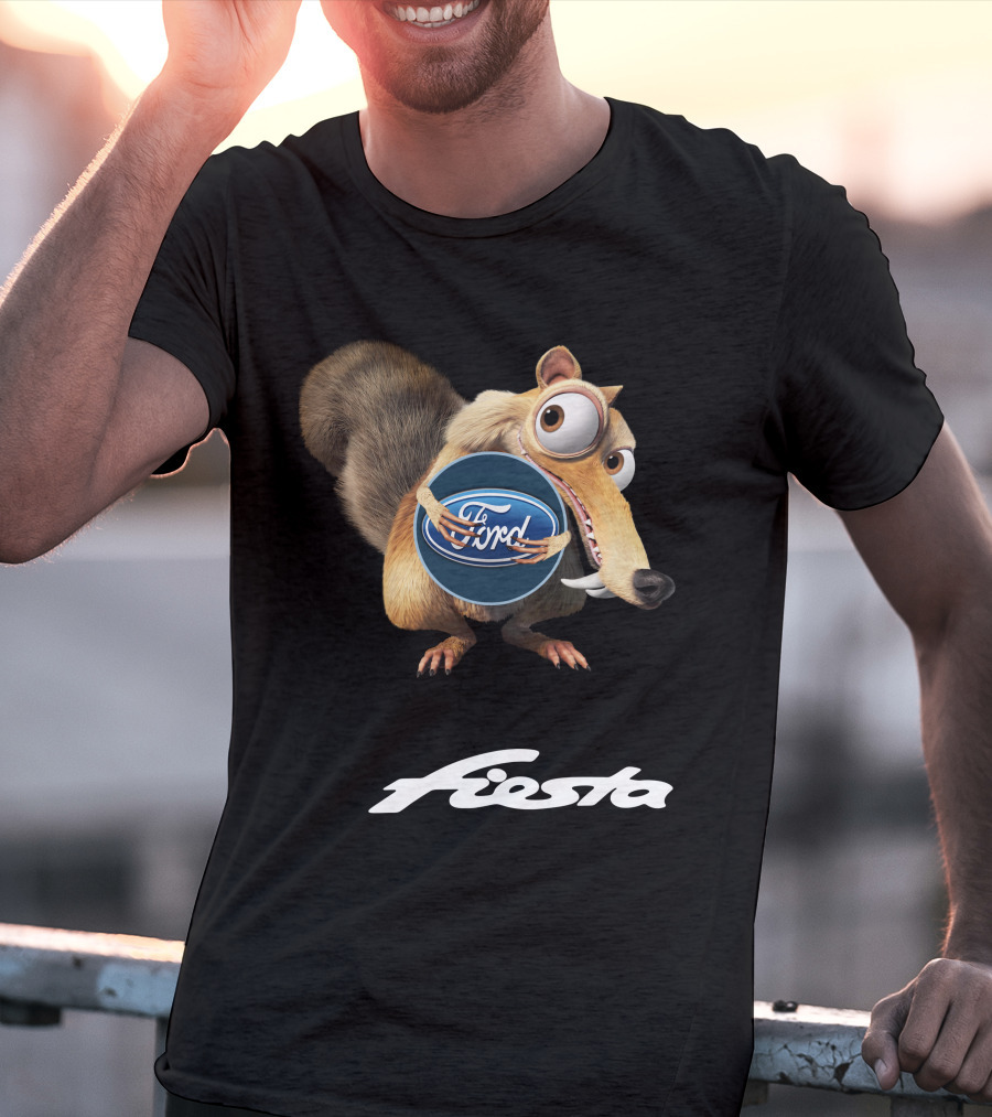 Ford Fiesta Scrat Ice Age Crossover T-Shirt