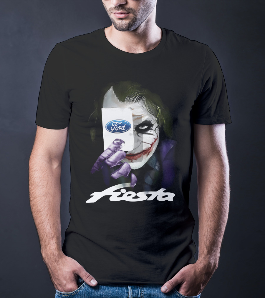 Joker Ford Fiesta Card Joker Face T-Shirt