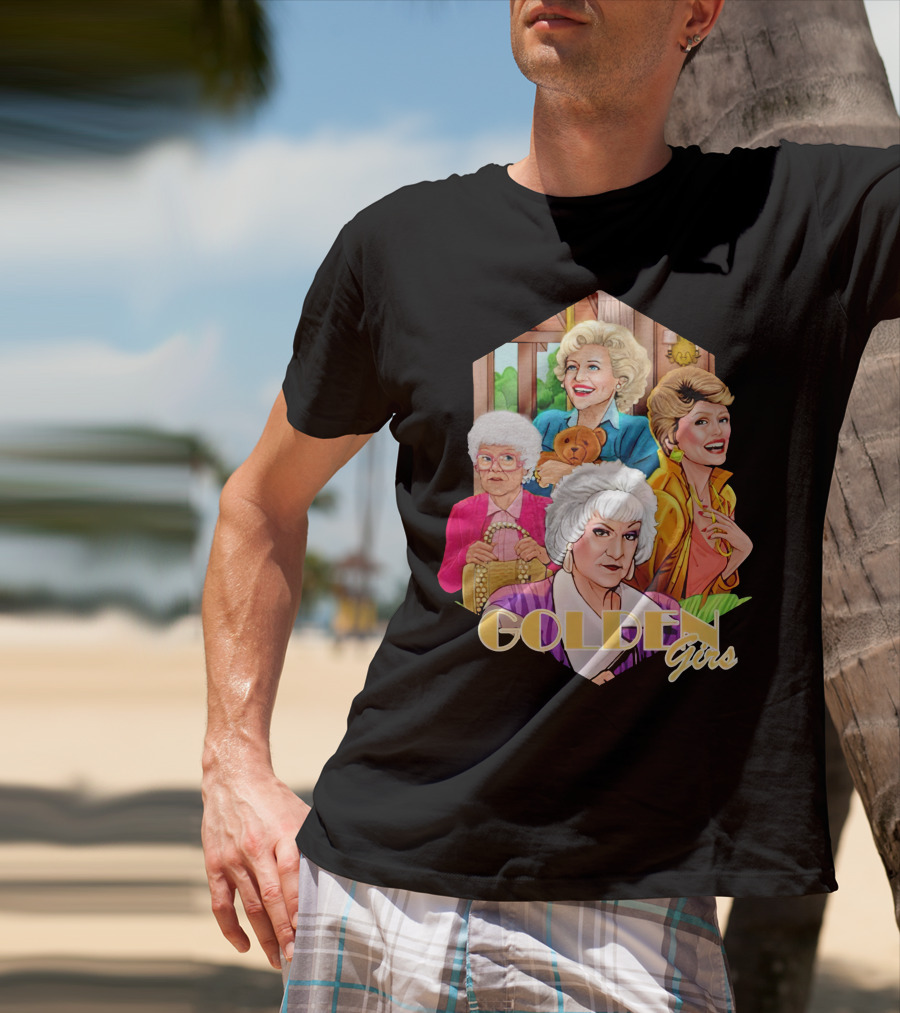 Golden Girls Iconic TV Show Characters T-Shirt