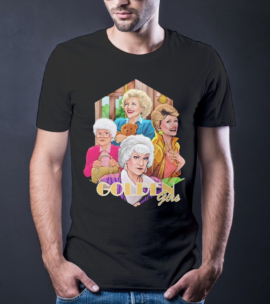 Golden Girls Iconic TV Show Characters T-Shirt