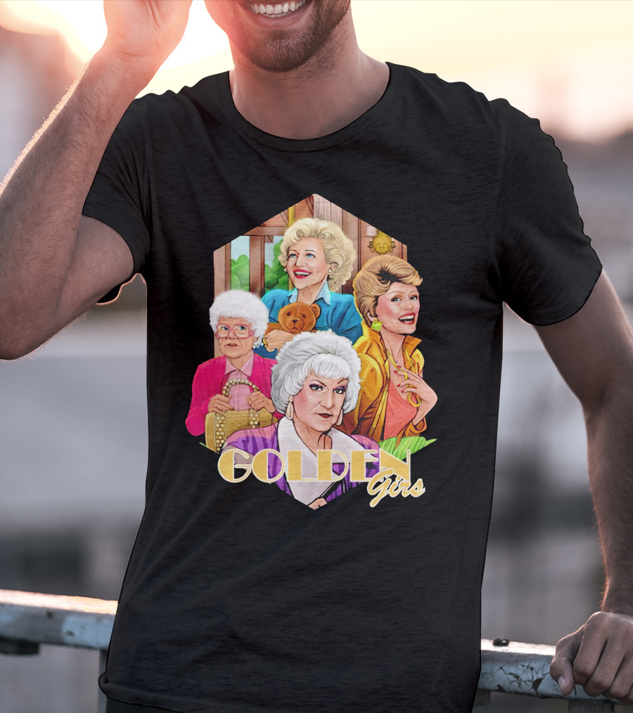 Golden Girls Iconic TV Show Characters T-Shirt