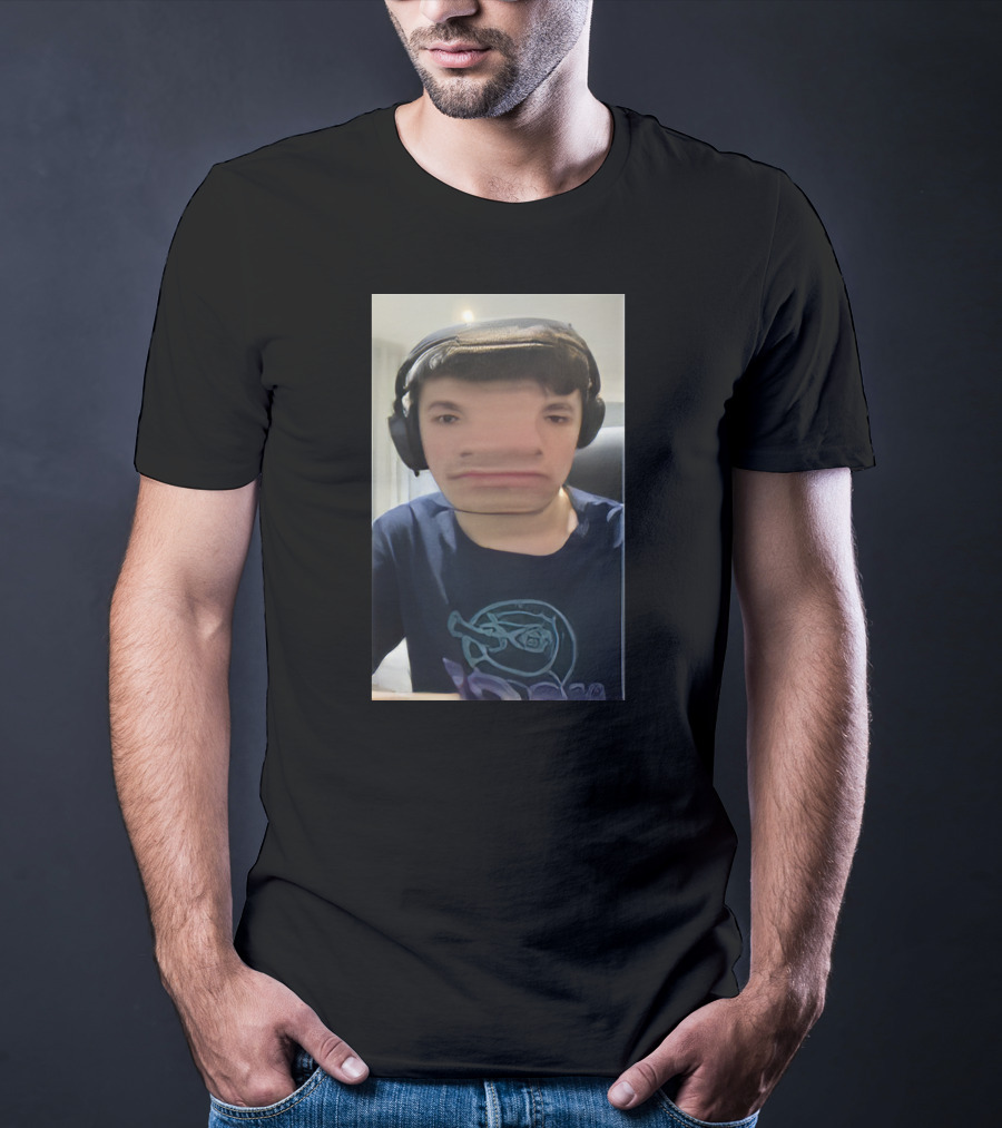 Georgenotfound Distorted Image Head T-Shirt