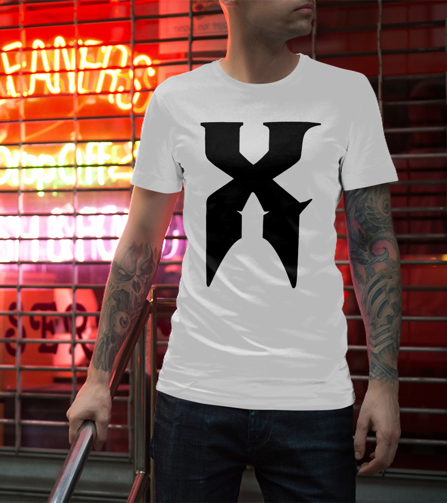 DMX Stylized Iconic Letter T-Shirt