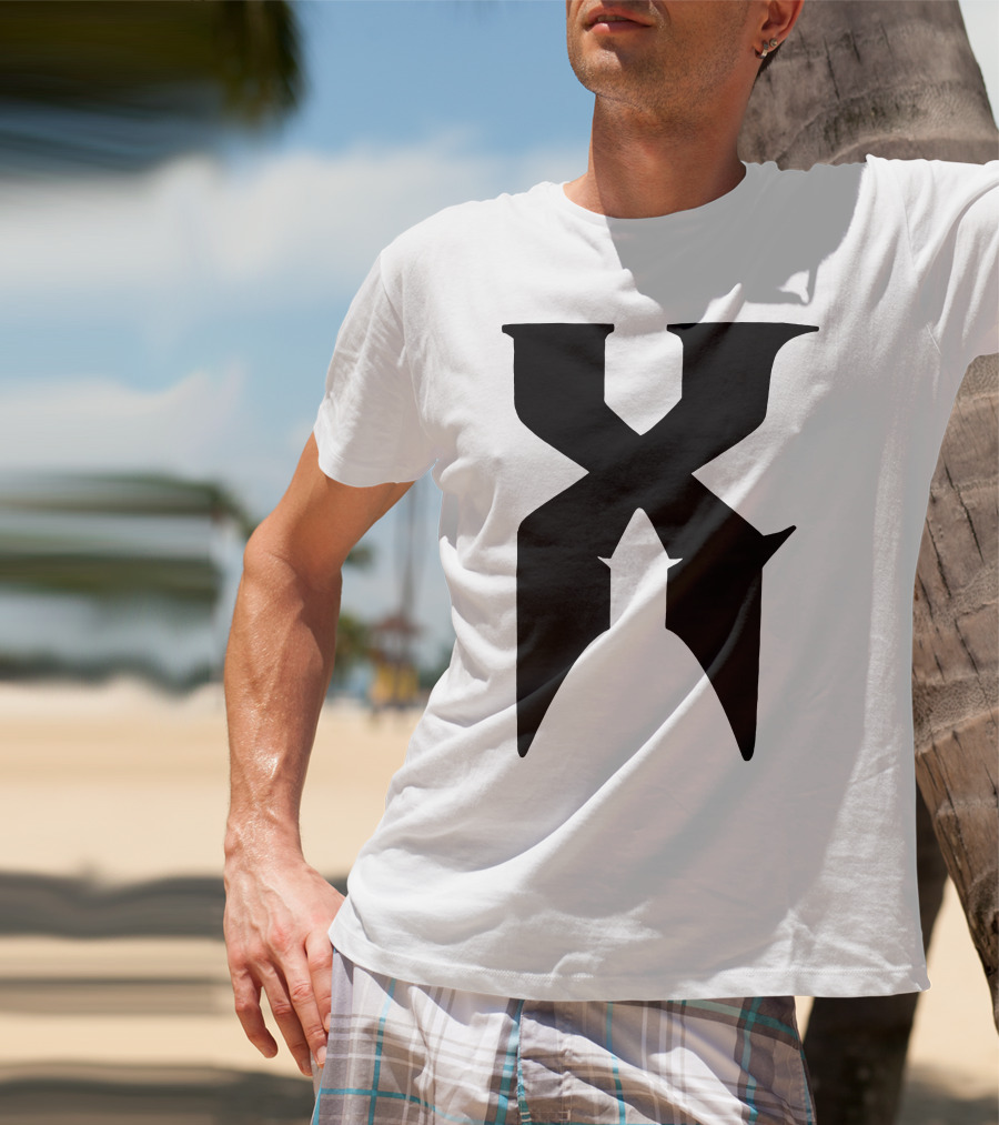 DMX Stylized Iconic Letter T-Shirt