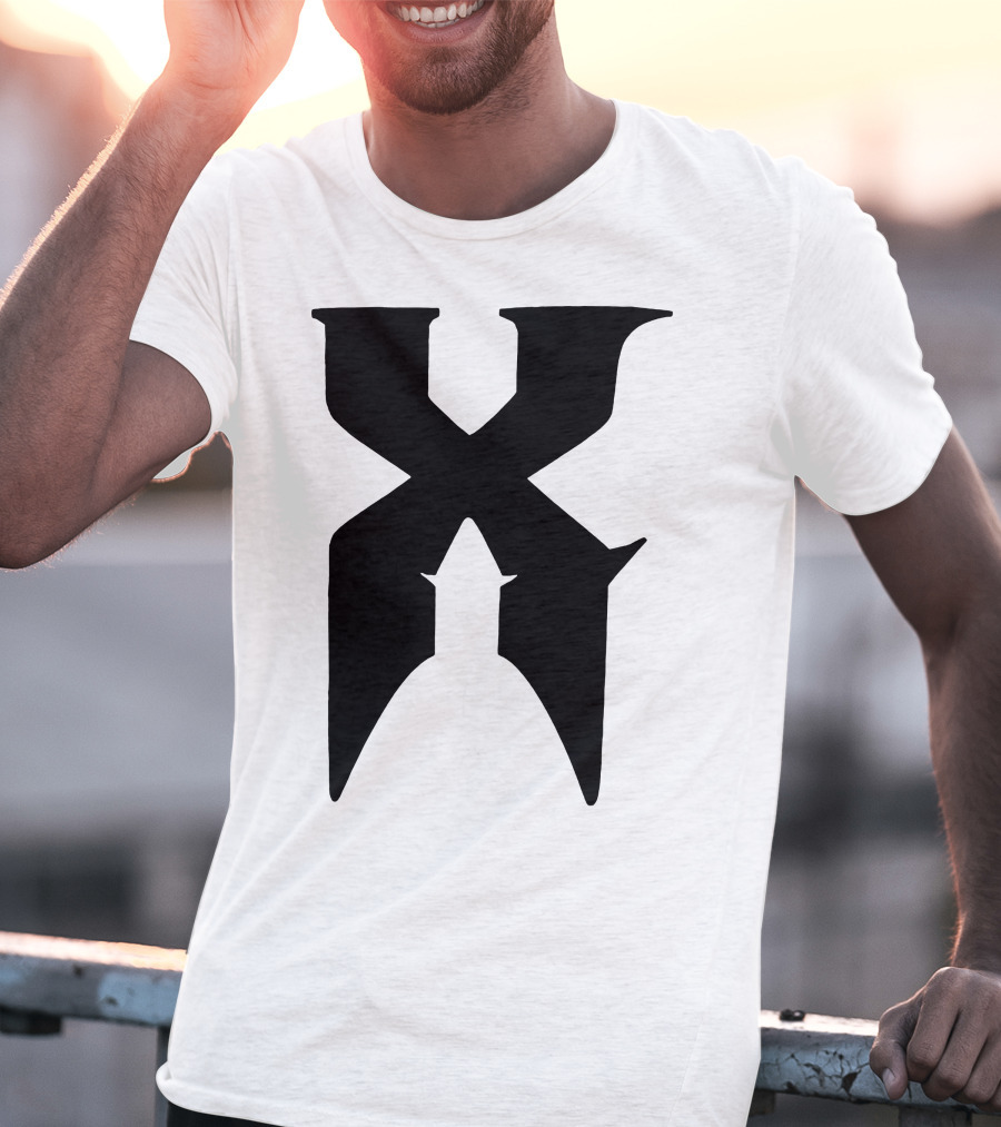 DMX Stylized Iconic Letter T-Shirt