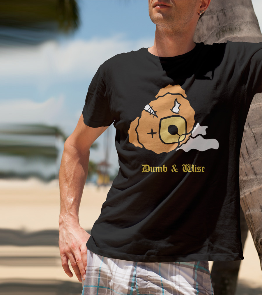 Dumb And Wise XPLR Merch Eggshell Eye T-Shirt