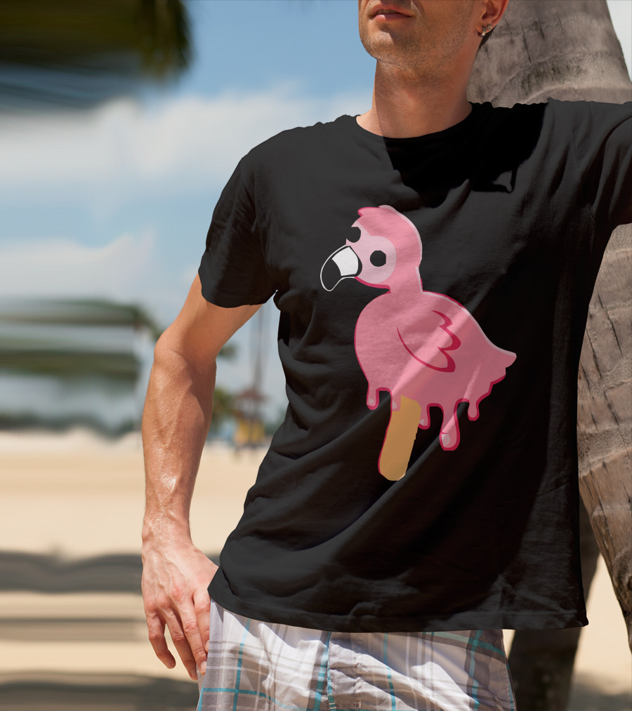 Flimflam Flamingo Popsicle Merch T-Shirt
