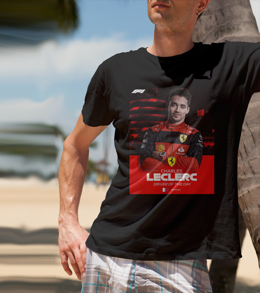 F1 Charles Leclerc Driver Of The Day Bahrain T-Shirt
