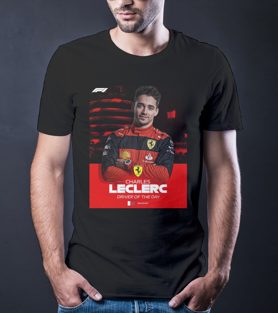 F1 Charles Leclerc Driver Of The Day Bahrain T-Shirt