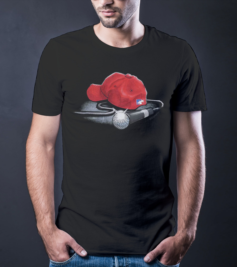 Limp Bizkit Red Cap Microphone MLB T-Shirt