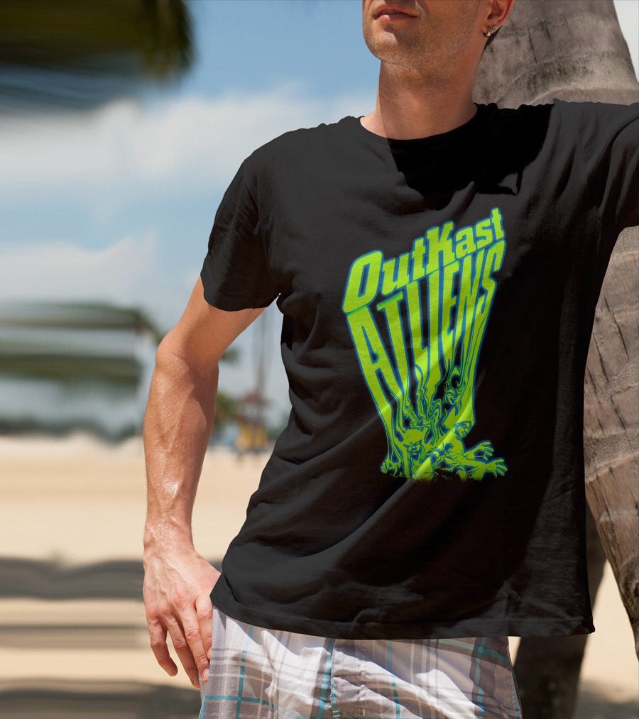 OutKast ATLiens Retro Sci-Fi Neon T-Shirt