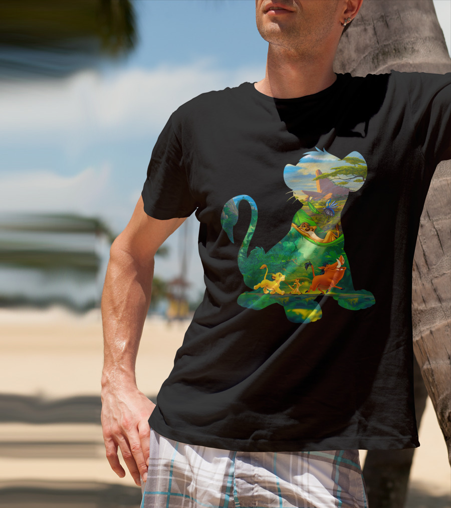 Disney Lion King Simba Pumbaa Timon Adventure T-Shirt