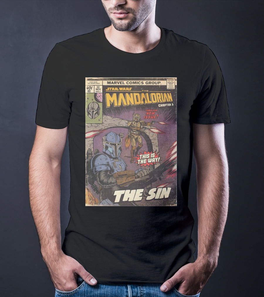 Marvel Comics Group Star Wars The Mandalorian Chapter 3 The Sin T-Shirt
