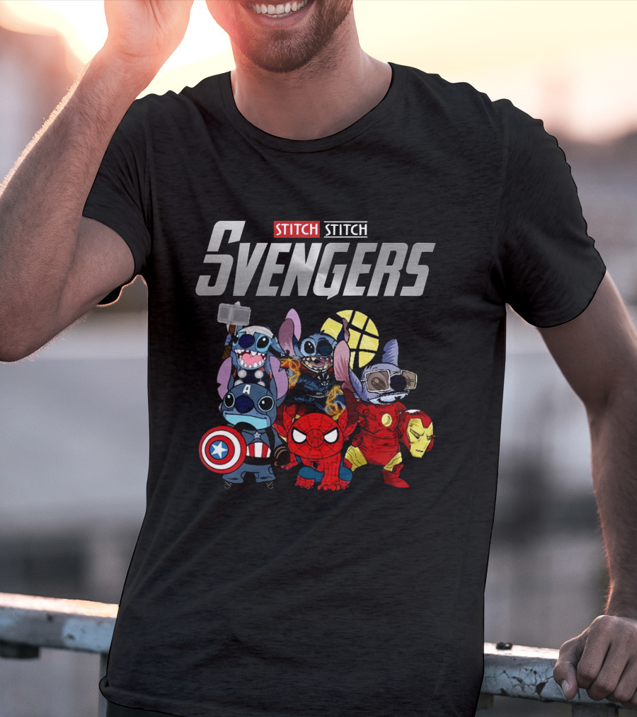 Stitch Avengers Only Today T-Shirt