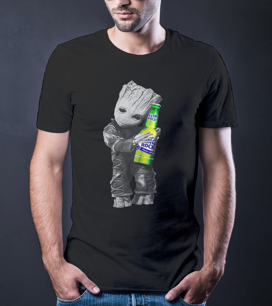Groot Rolling Rock Only Today T-Shirt