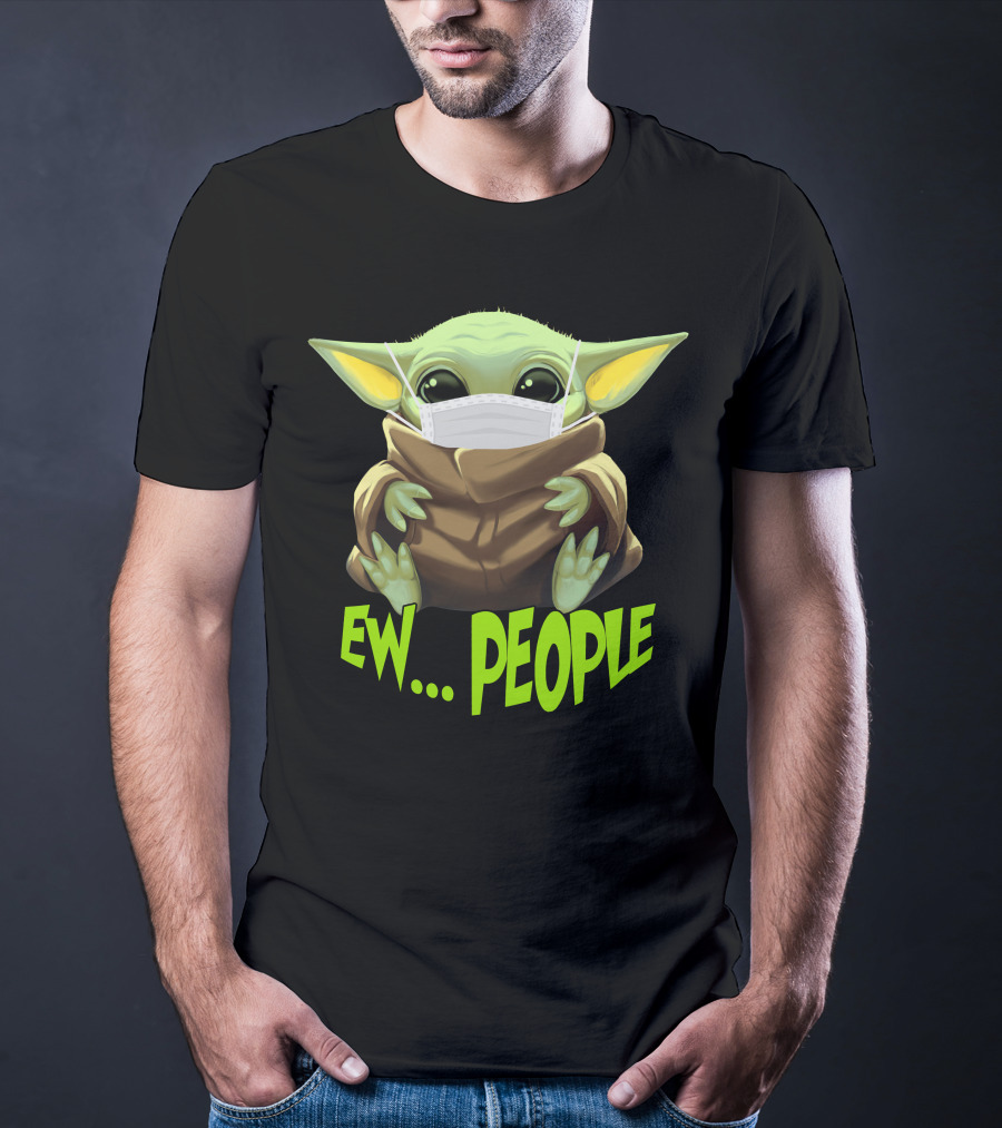 Ew People 36 Baby Alien Mask T-Shirt