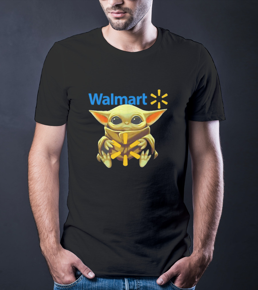 Walmart Baby Alien Character Holding T-Shirt