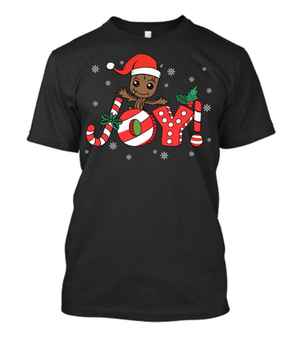 Christmas Groot Joy Snowflakes T-Shirt