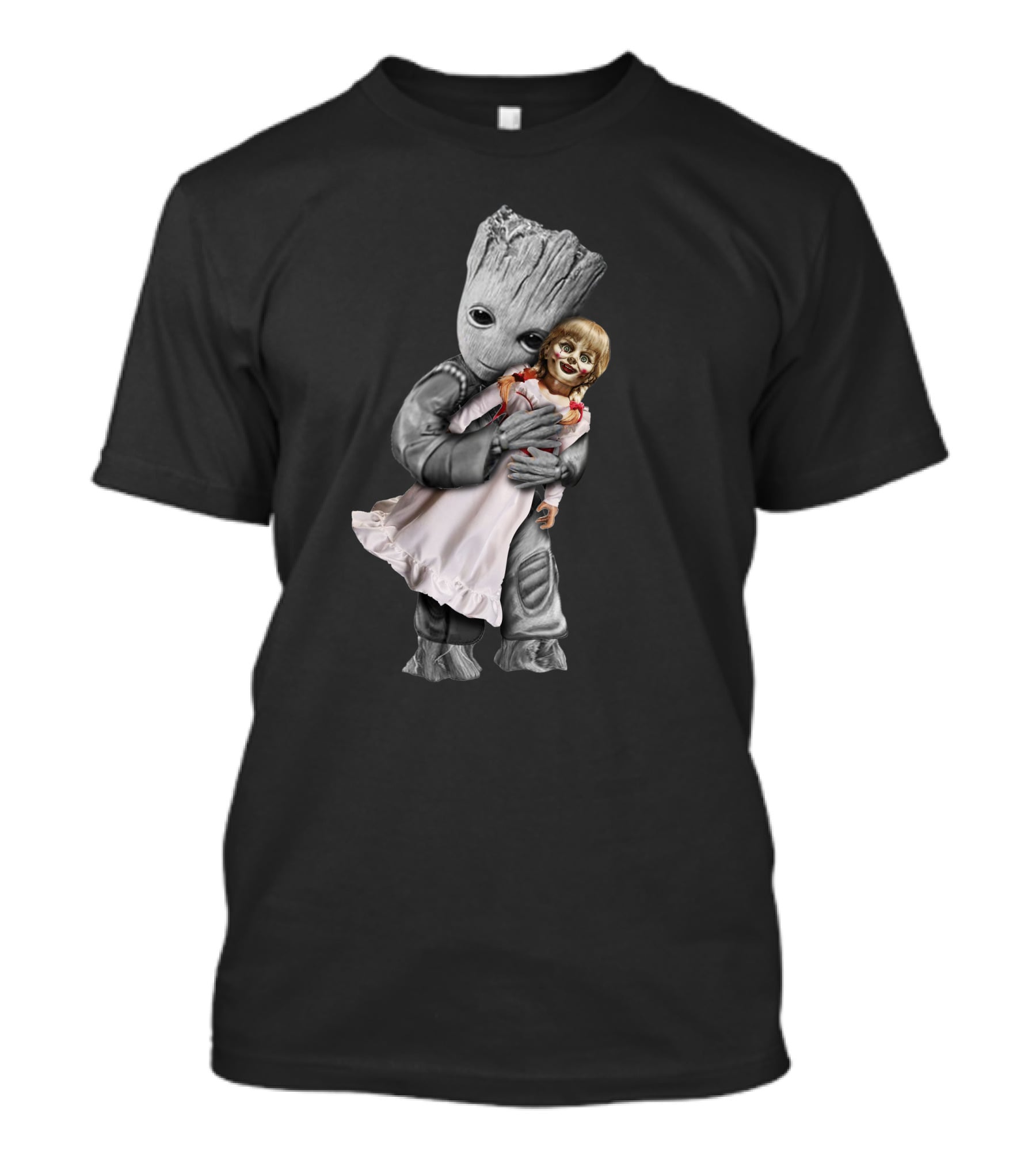 Groot Hugging Annabelle Doll T-Shirt