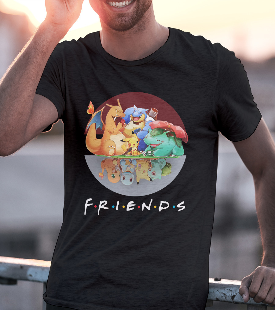 Friends Only Today Pokémon T-Shirt