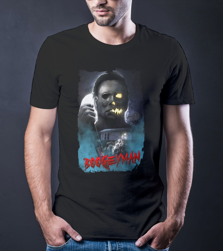 Boogeyman Halloween Horror Only Today T-Shirt