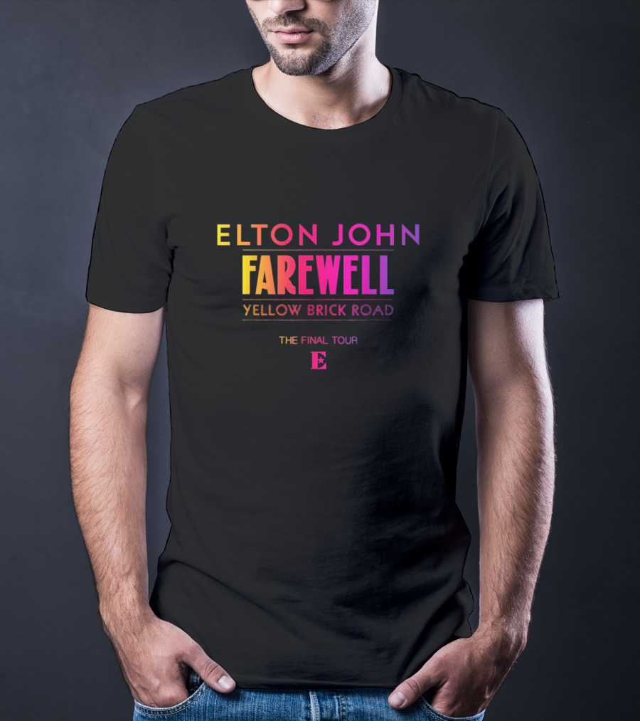 Elton John Farewell Yellow Brick Road Final Tour T-Shirt