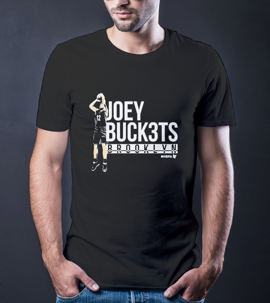 Joey Buck3Ts Brooklyn Nbpa Basketball Player T-Shirt