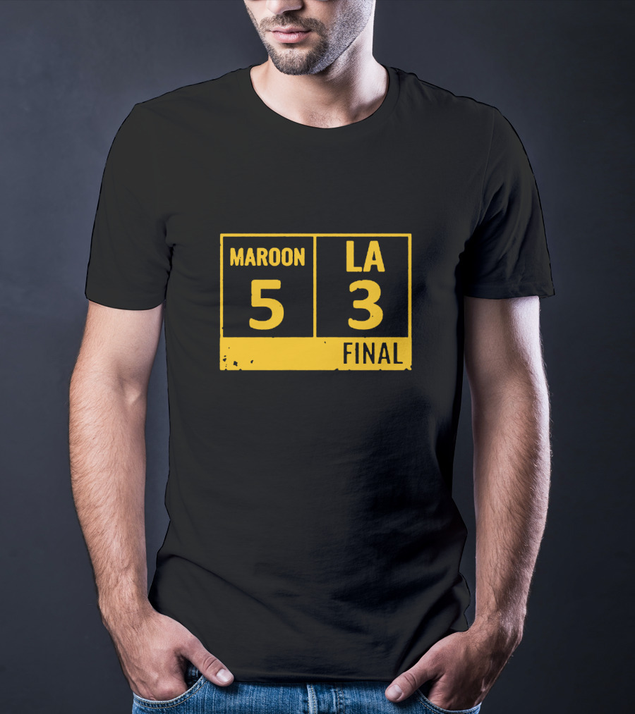 Maroon 5 La 3 Final T-Shirt