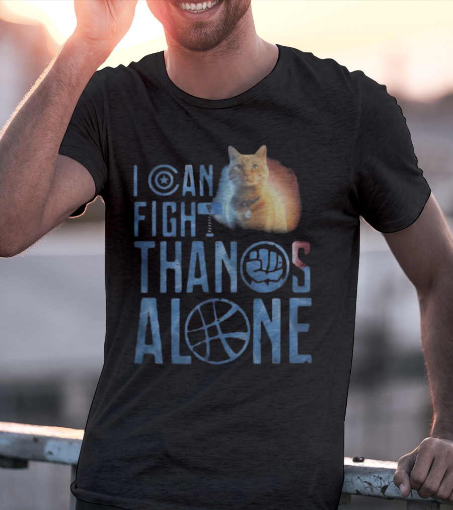 Cat Goose Empowered By Avengers To Defeat Thanos Independently T-Shirt